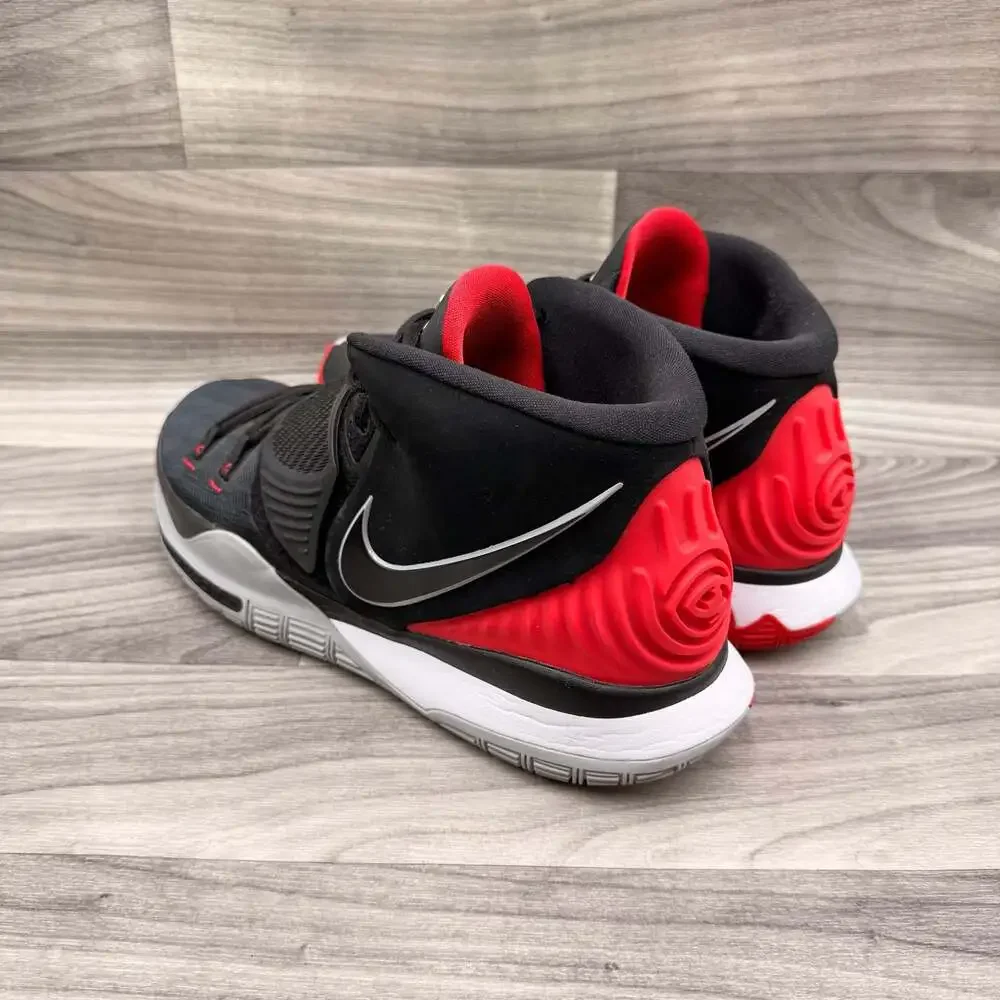 Nike Kyrie 6 'Bred' Basketball Shoes, BQ4630-002, US 13